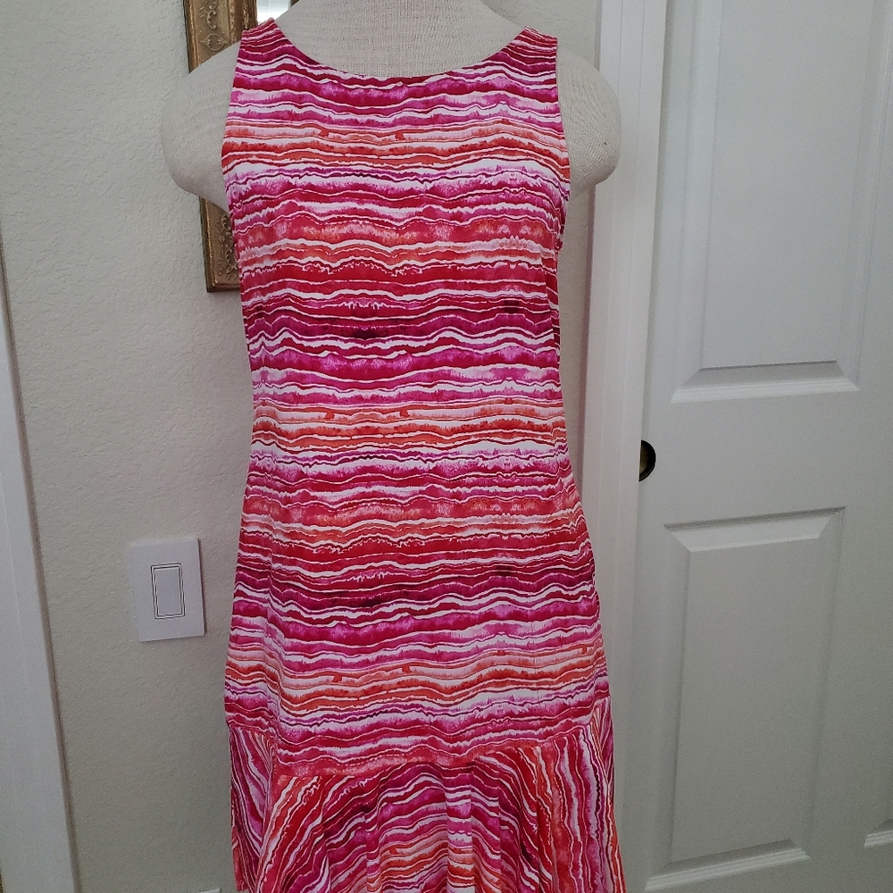 Tommy Bahama Sleeveless Dress Ruffle